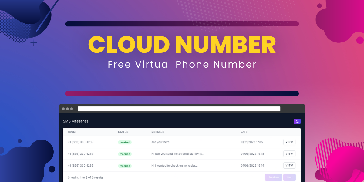 online virtual phone number free